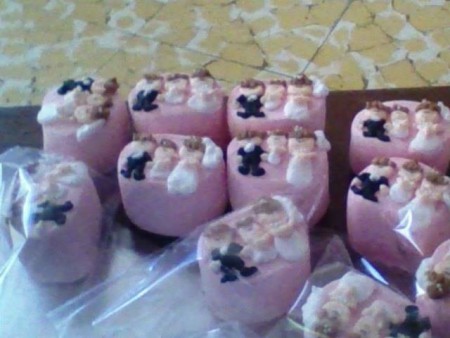 Paletas de bombón para boda